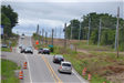 Baldwin Road south of Gregory Road, utility relocation and road expansion to the west