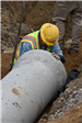 Storm sewer work south of Jordan Road