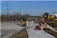 Opdyke Road Looking North Over Completed Bridge