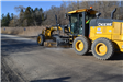 Grader on Livernois Road Near Dutton Road