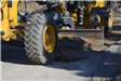 Close Up View of Grader Grading