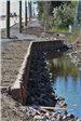 New Retaining Wall on West Side of Baldwin Road