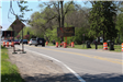 Traffic Entering the Construction Zone on Dequindre Road Looking North