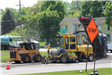 Milling (grinding off) the Road Surface of Sashabaw Road north of Seymour Lake Road in Brandon Township