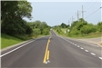 Clyde Rd. at Buckhorn Lake Rd. following a preservation overlay in Highland Township