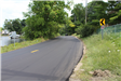 Freshly paved Heights Rd. just west of Sherry Dr. in Orion Township