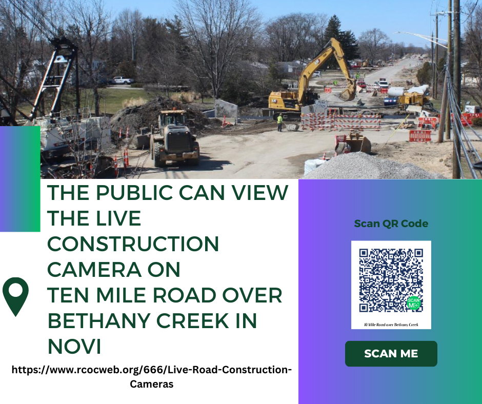 LIVE CONSTRUCTION CAMERA ON TEN MILE ROAD
