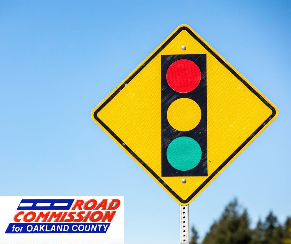 Image of a traffic signal sign 