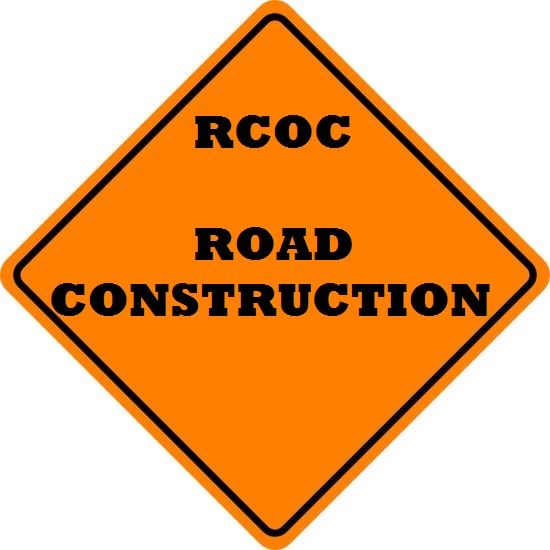 RCOC Road Construction Sign