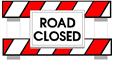 Road Closed Sign