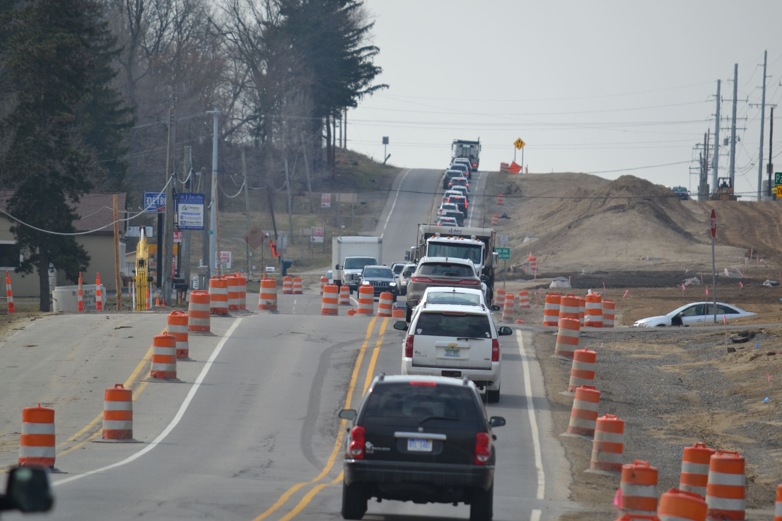 Baldwin Road south of Gregory Road