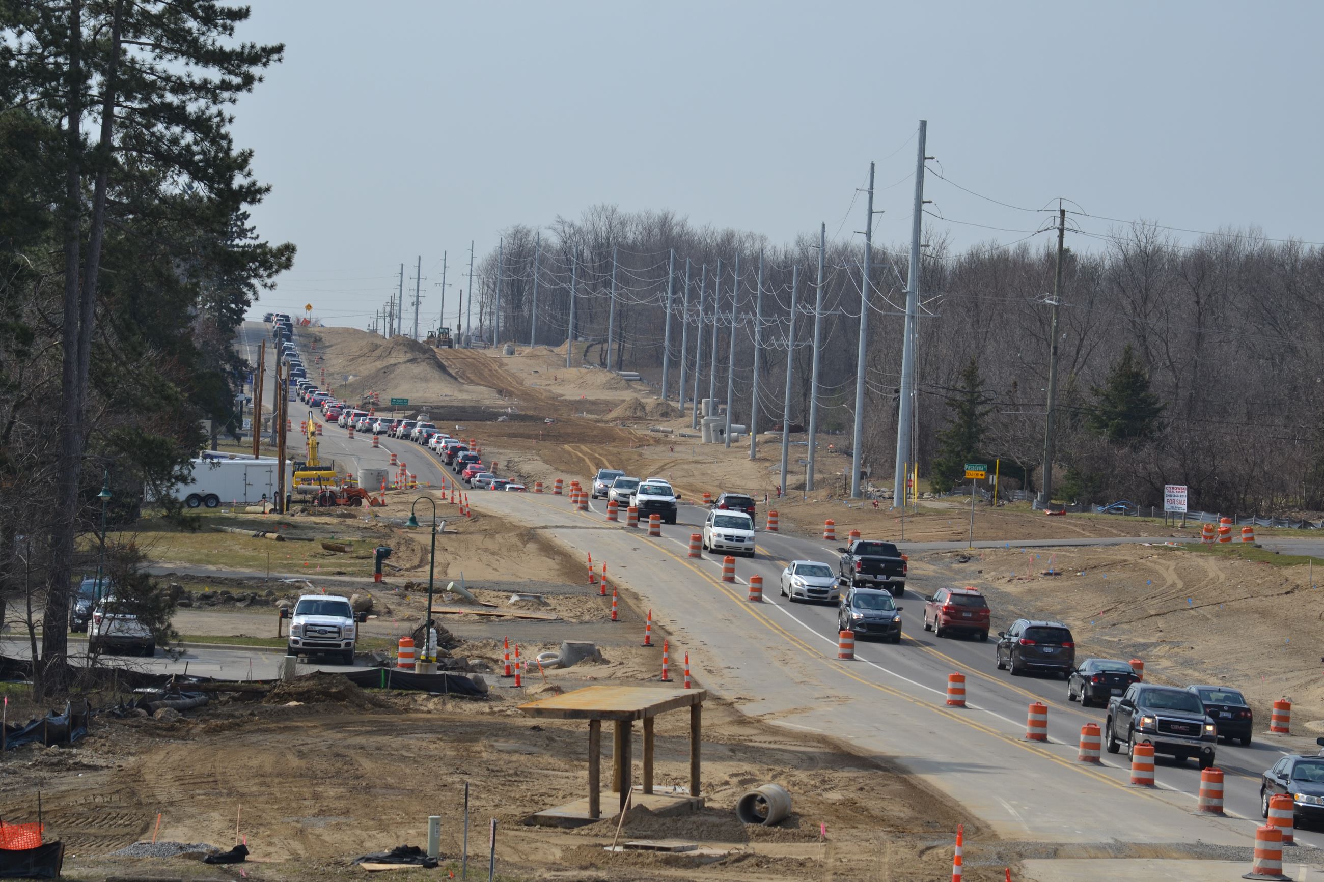 Baldwin Road south of Gregory Road