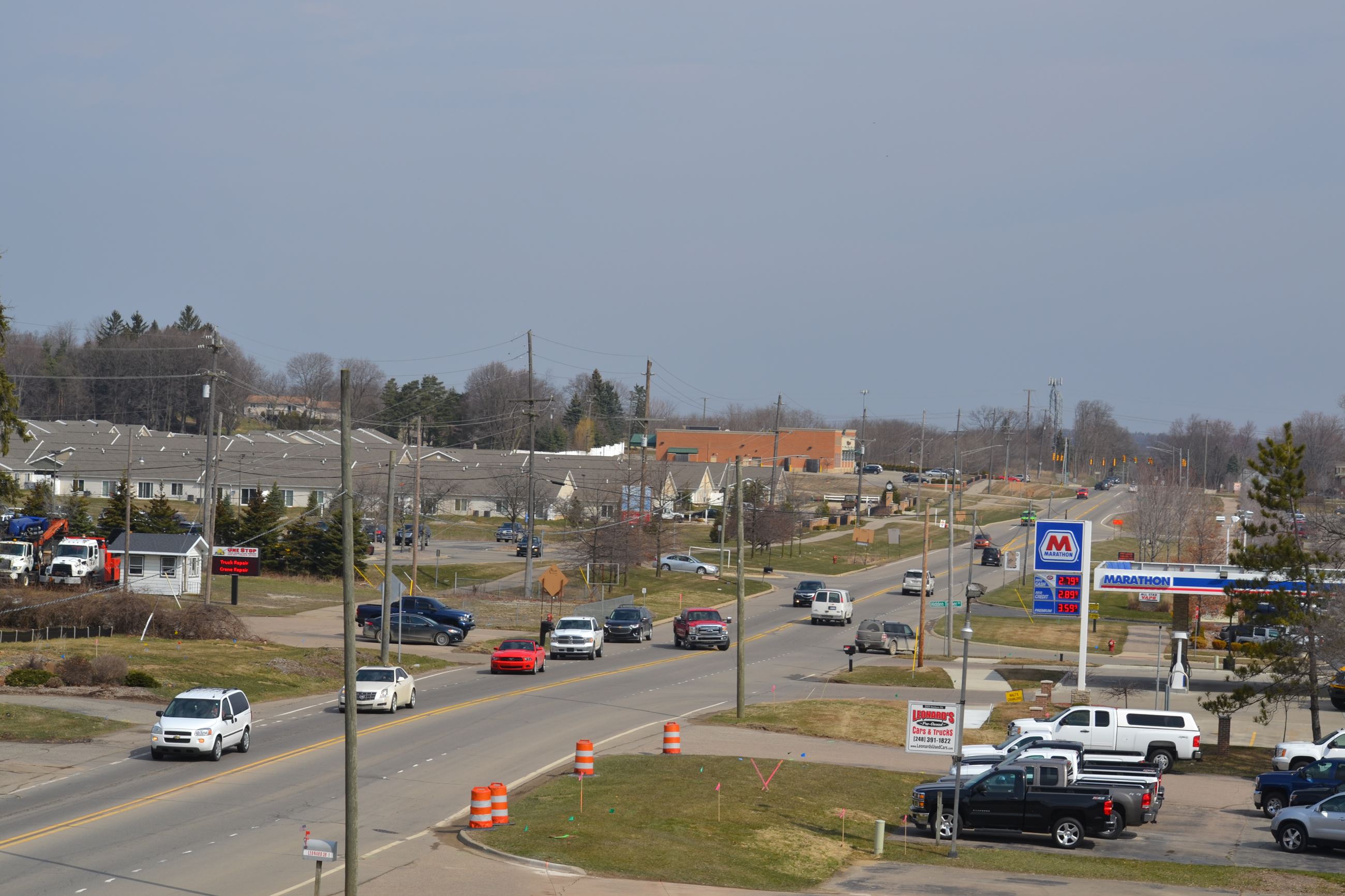 Baldwin Road north of Gregory Road