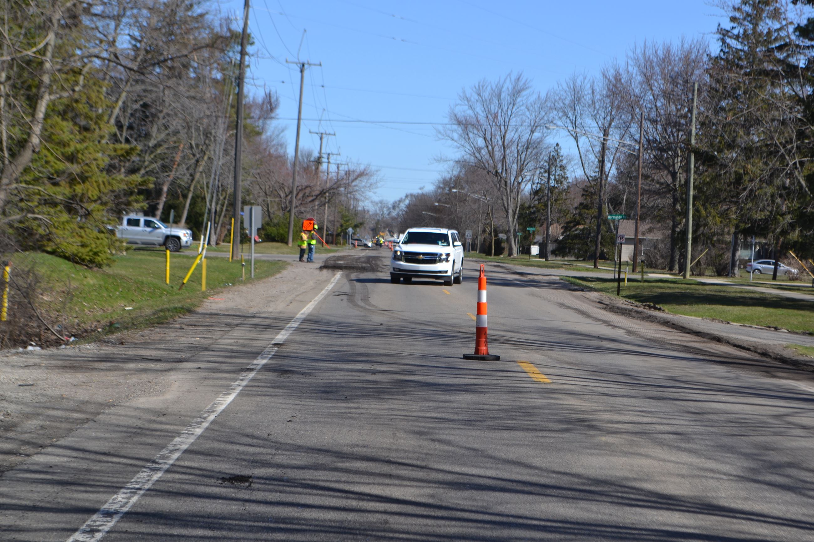 Greenfield between 13 & 14 Mile roads