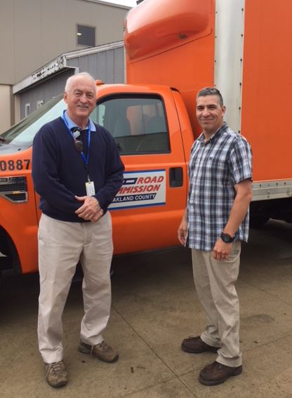 Americans Thank Our Troops RCOC Board Chair Eric Wilson and employee Pat Castillo