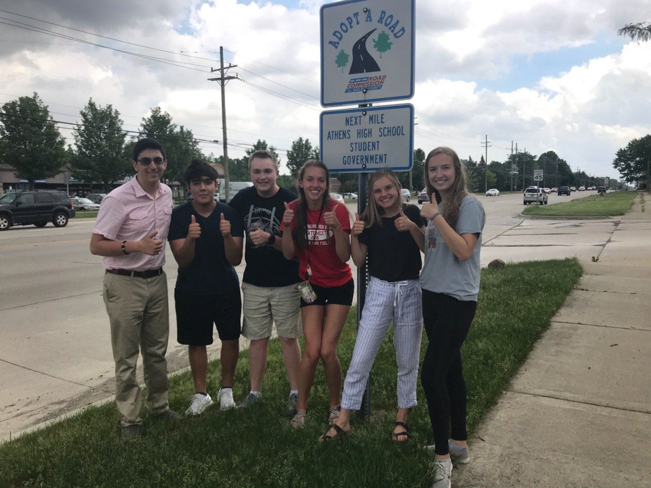 Adopt a Road Spring 2018 cleanup