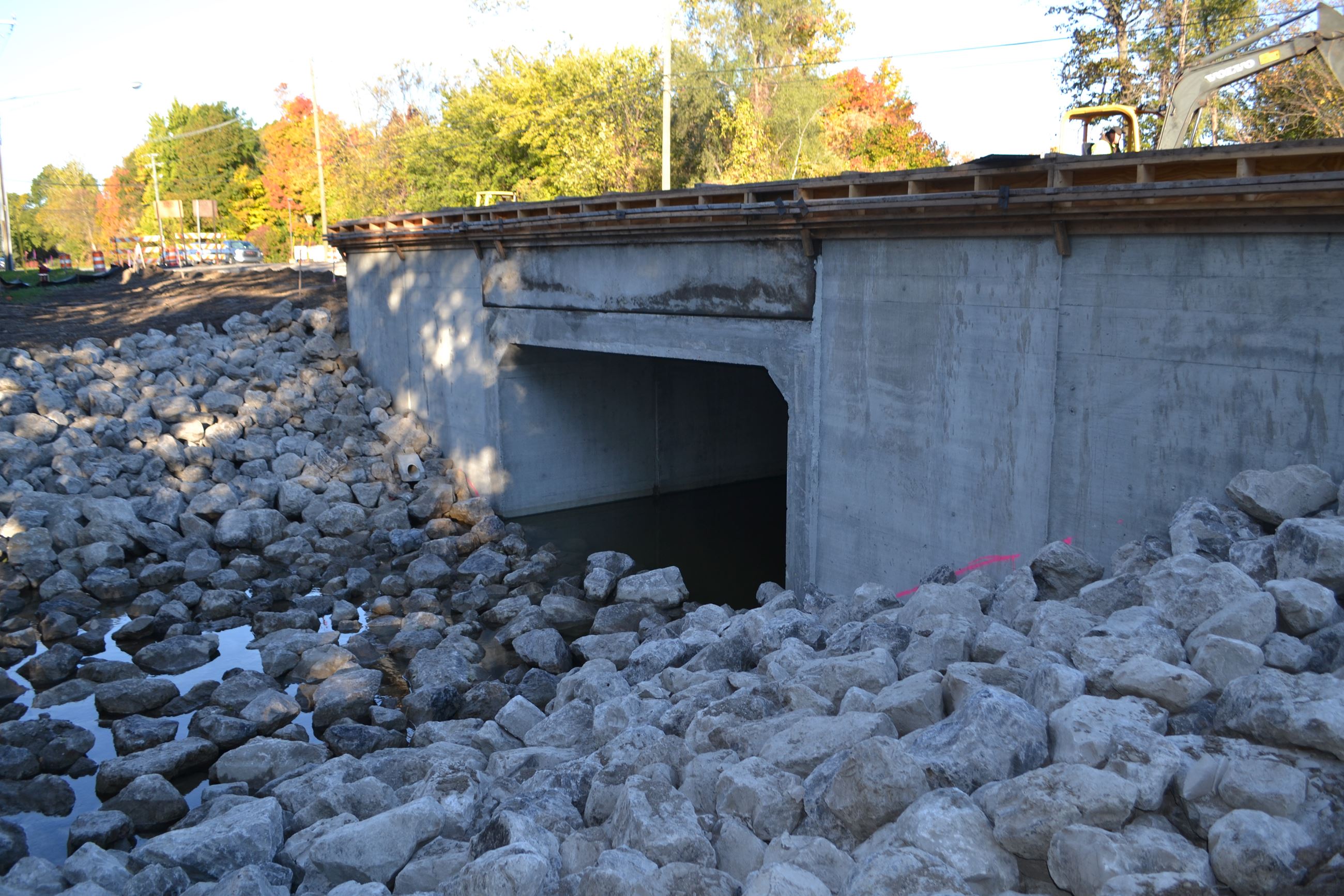 New culvert at Ferry Creek