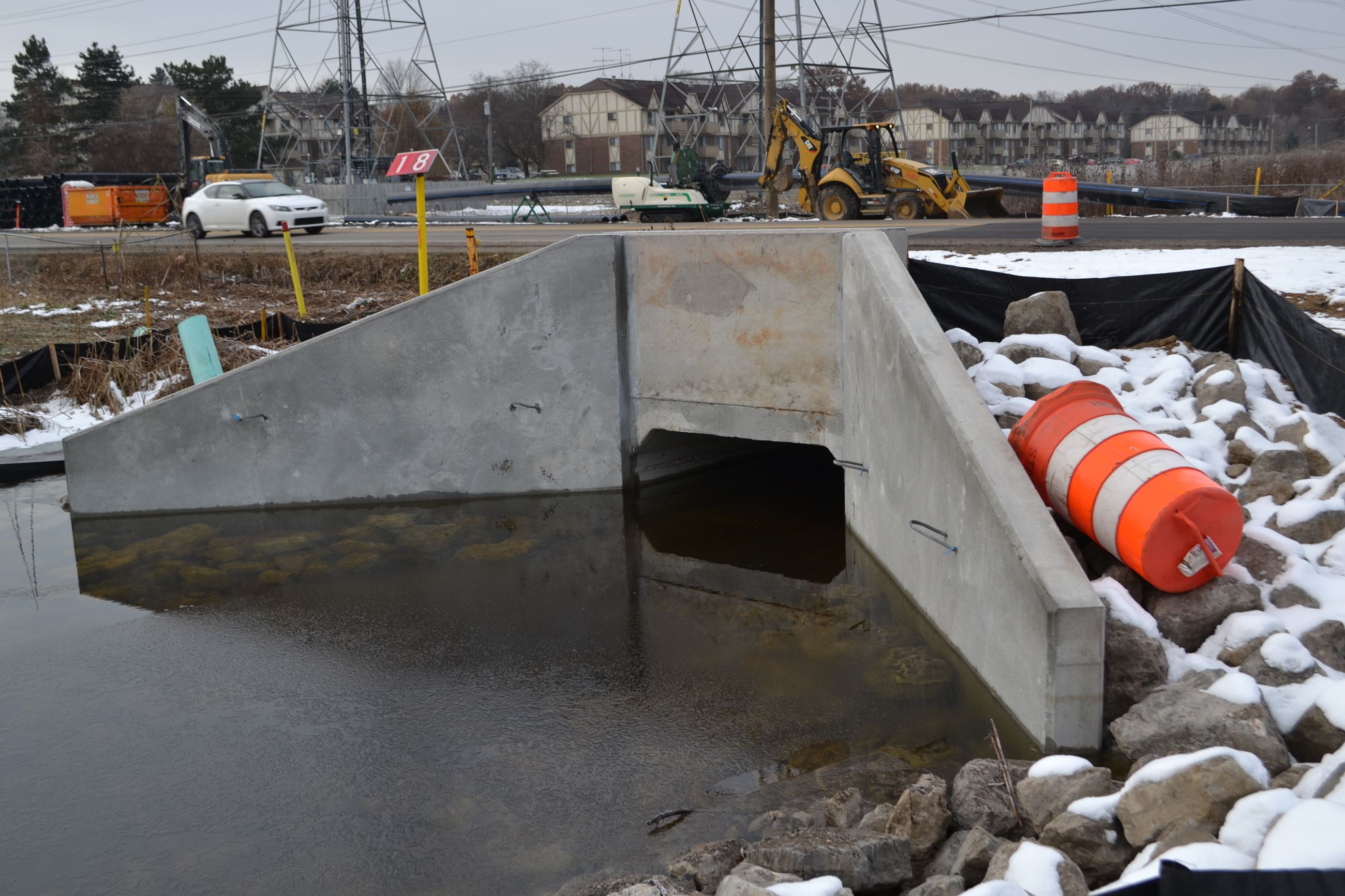 New Box Culvert Near Waldon Road