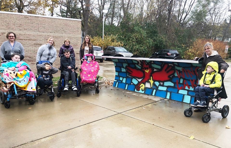 Students and Their Completed Plow