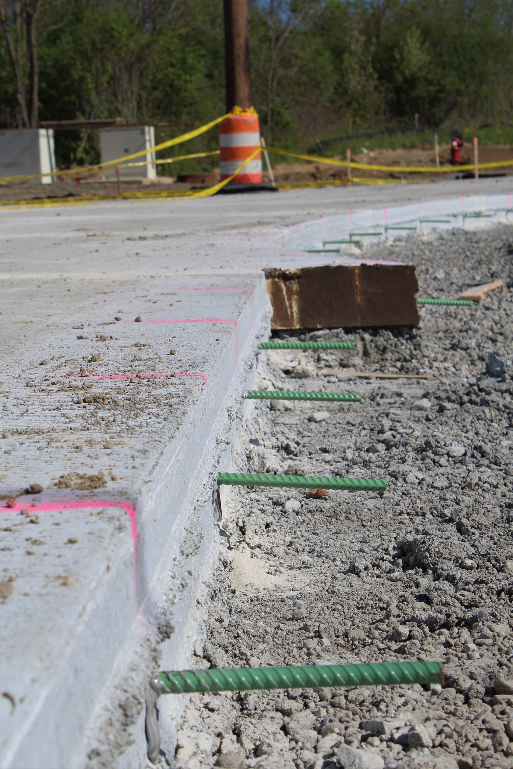 Steel Reinforcement on Baldwin Road