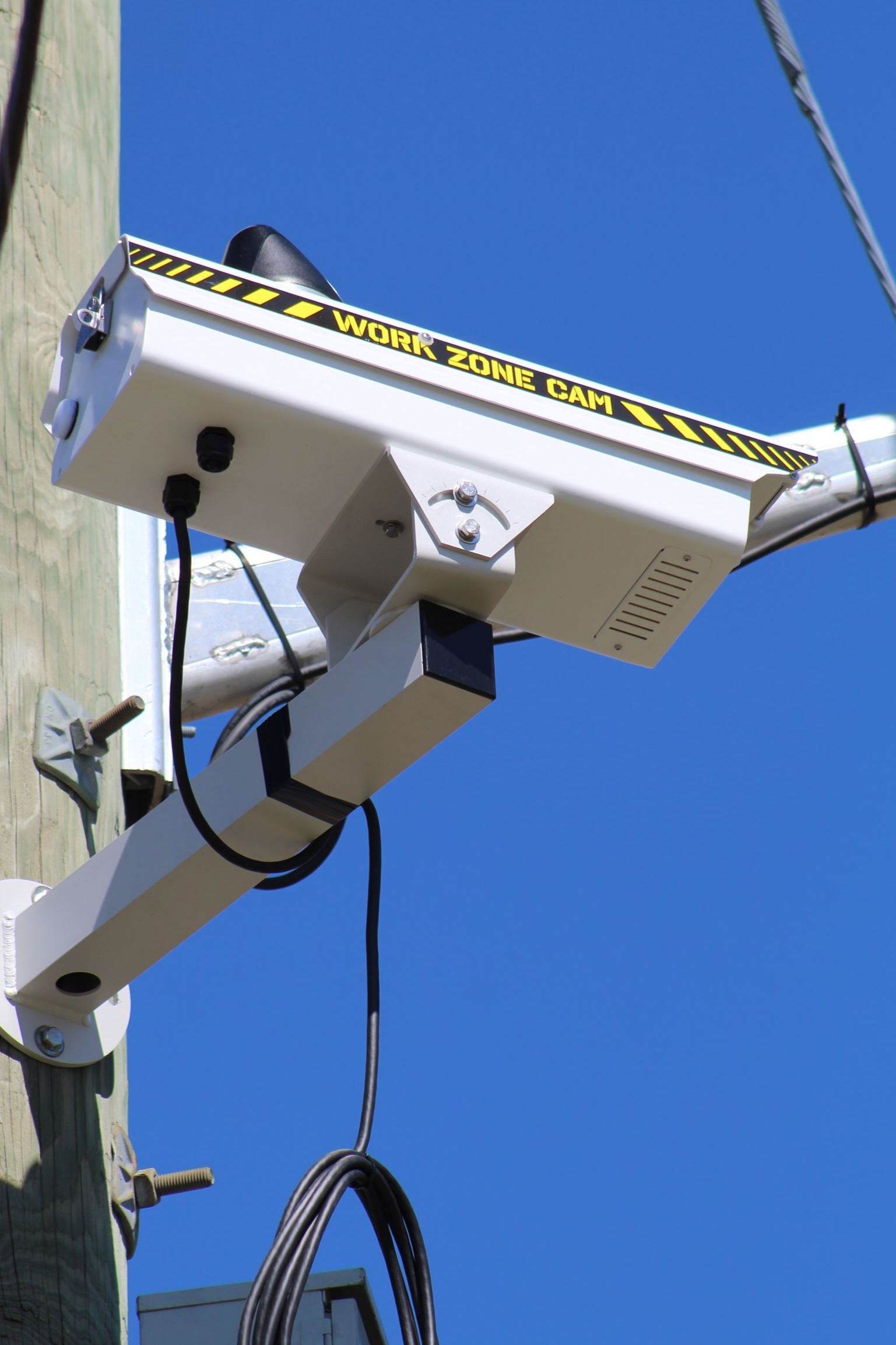 Work Zone Camera Located Near North Shack