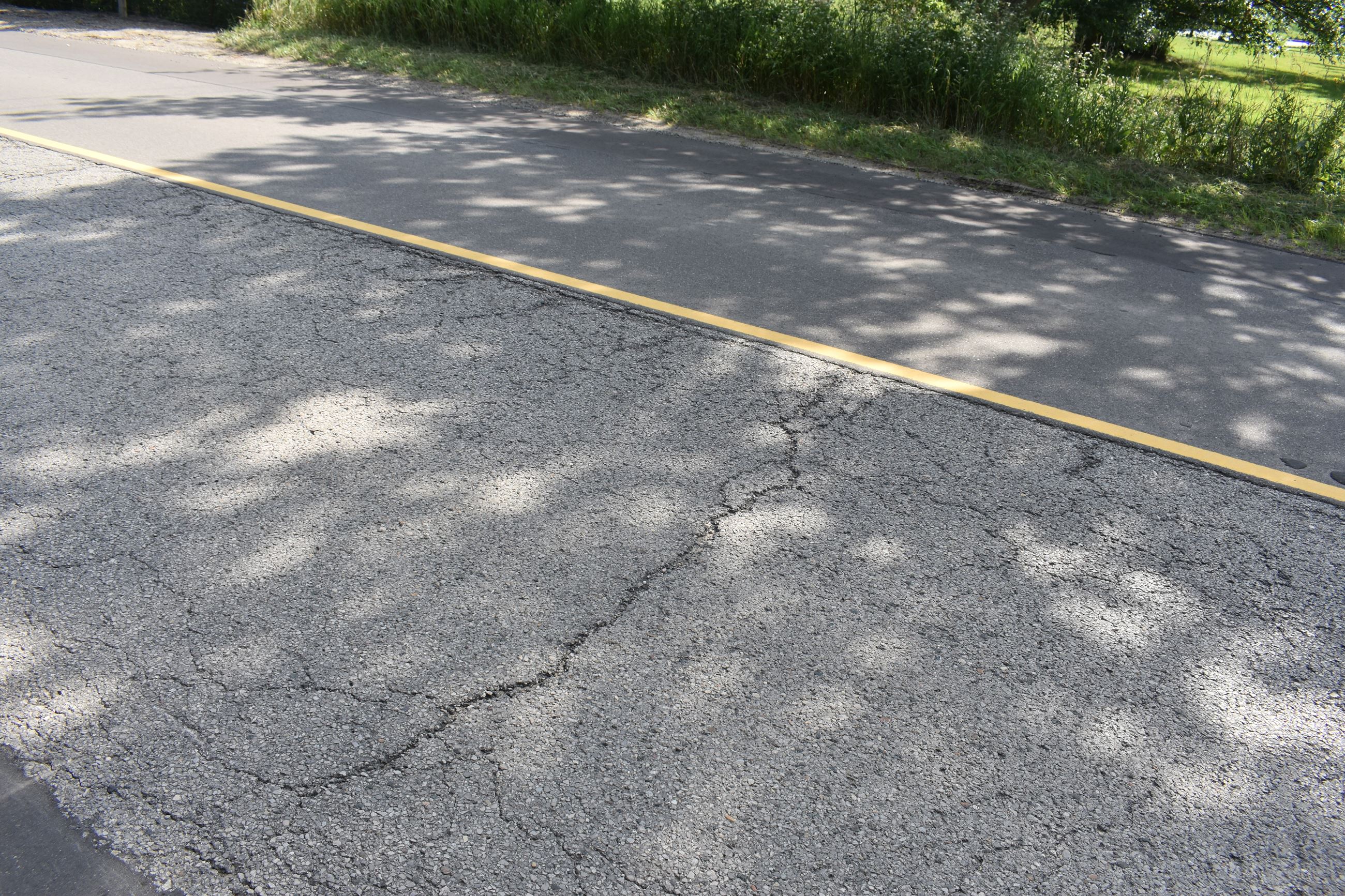 Ormond Road prior to paving