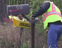 shake your mailbox, getting ready for winter and snowplows