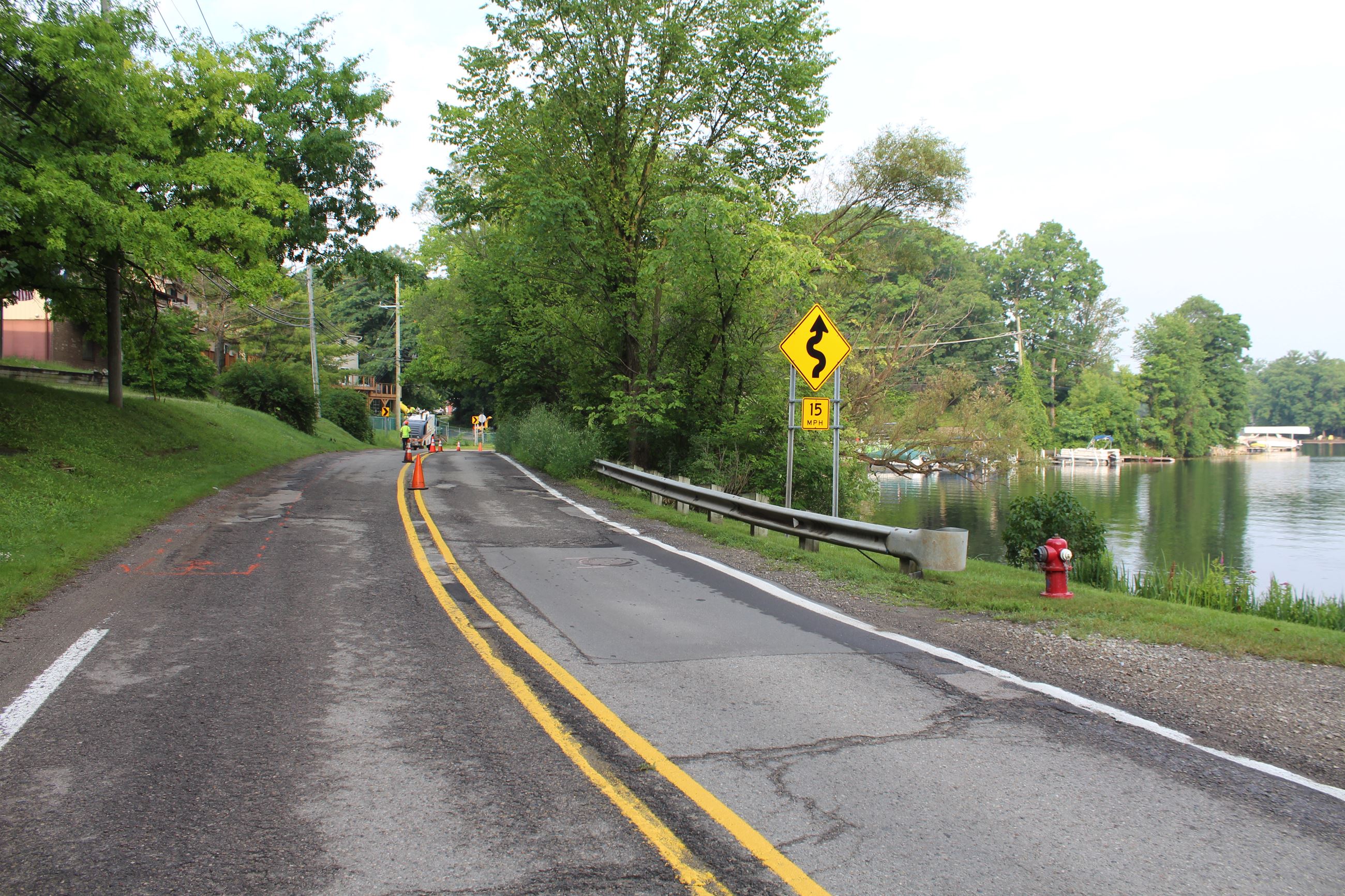 Heights Rd. before preservation overlay between Joslyn Rd. and Lapeer Rd.(M-24) in Orion Township