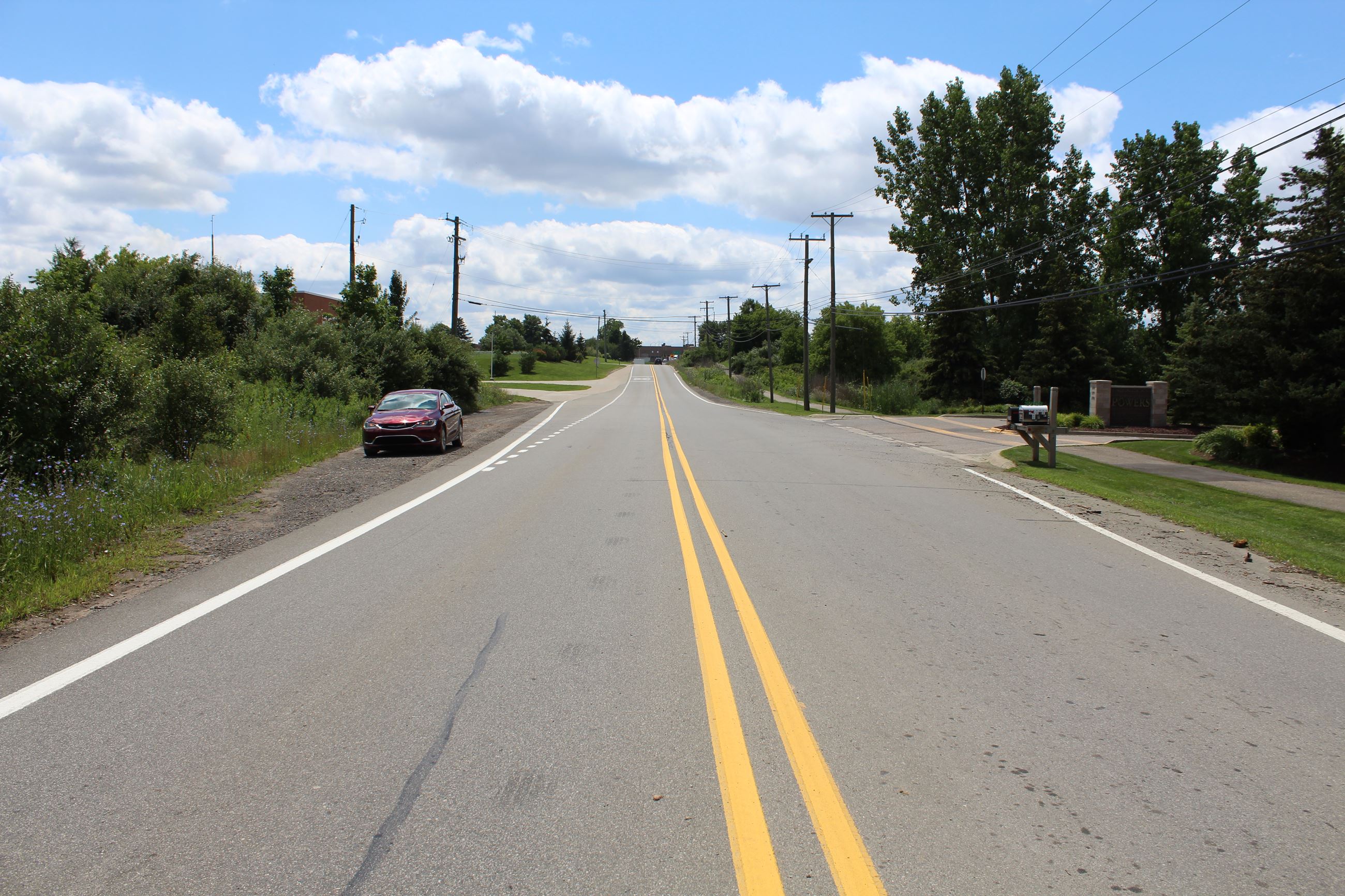 Giddings Rd. between Silver Bell Rd. and Waldon Rd. in Orion Township