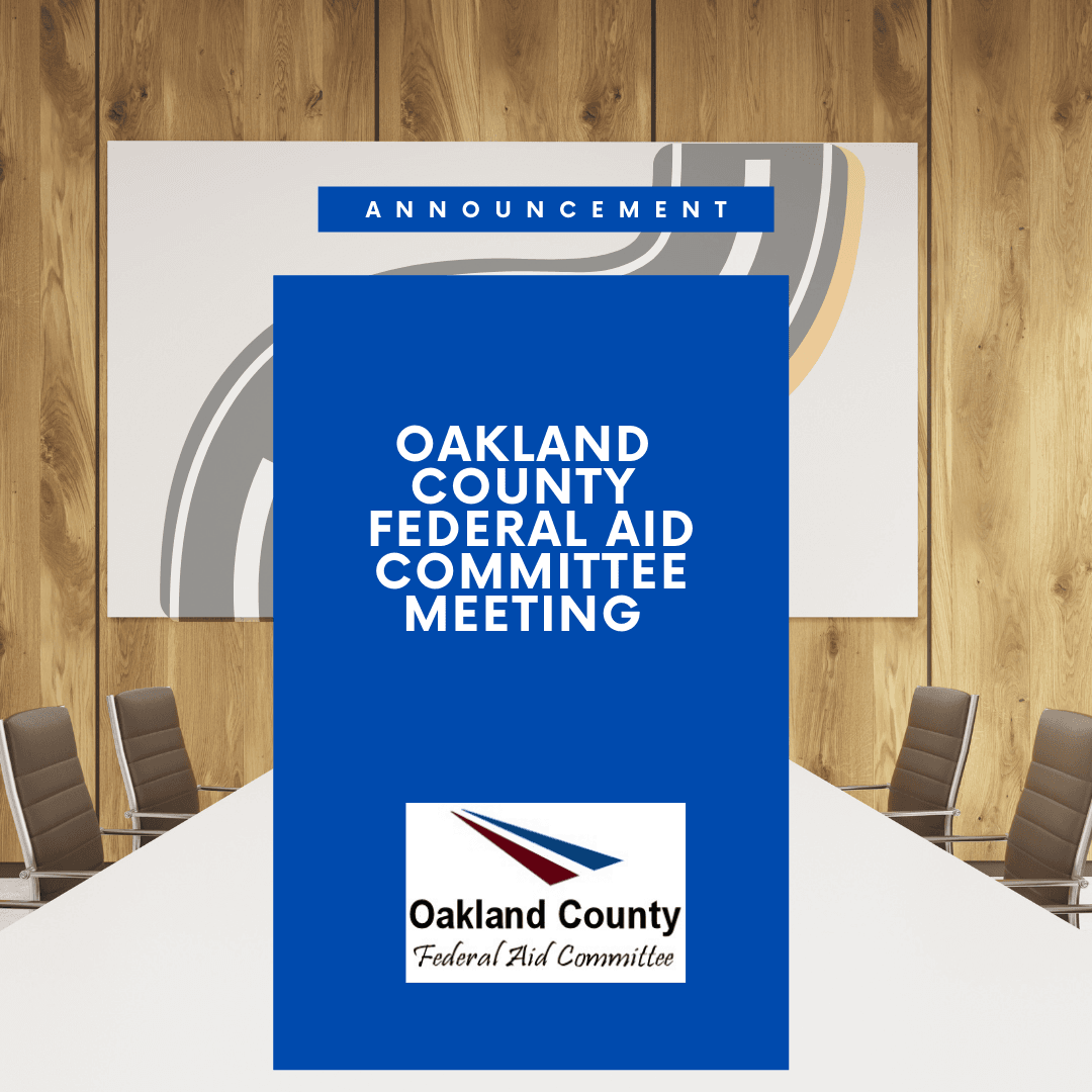 Oakland County Federal Aid Committee meeting image